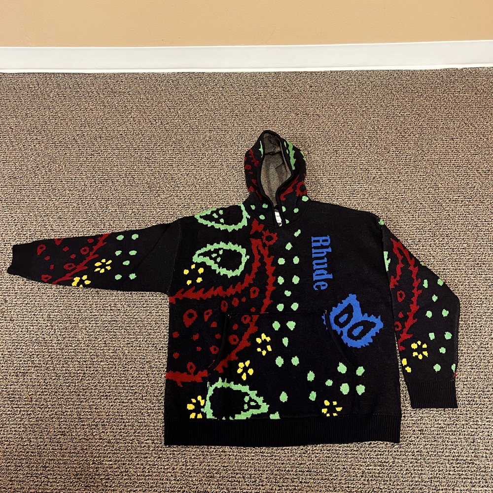 Men's Wool & Cashmere Knit Hoodie